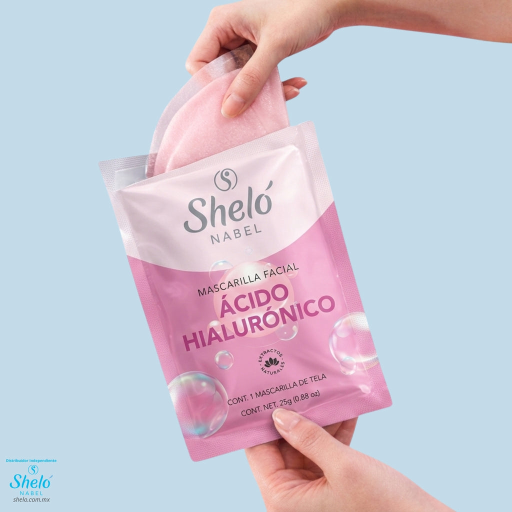 MASCARILLA FACIAL ÁCIDO HIALURÓNICO