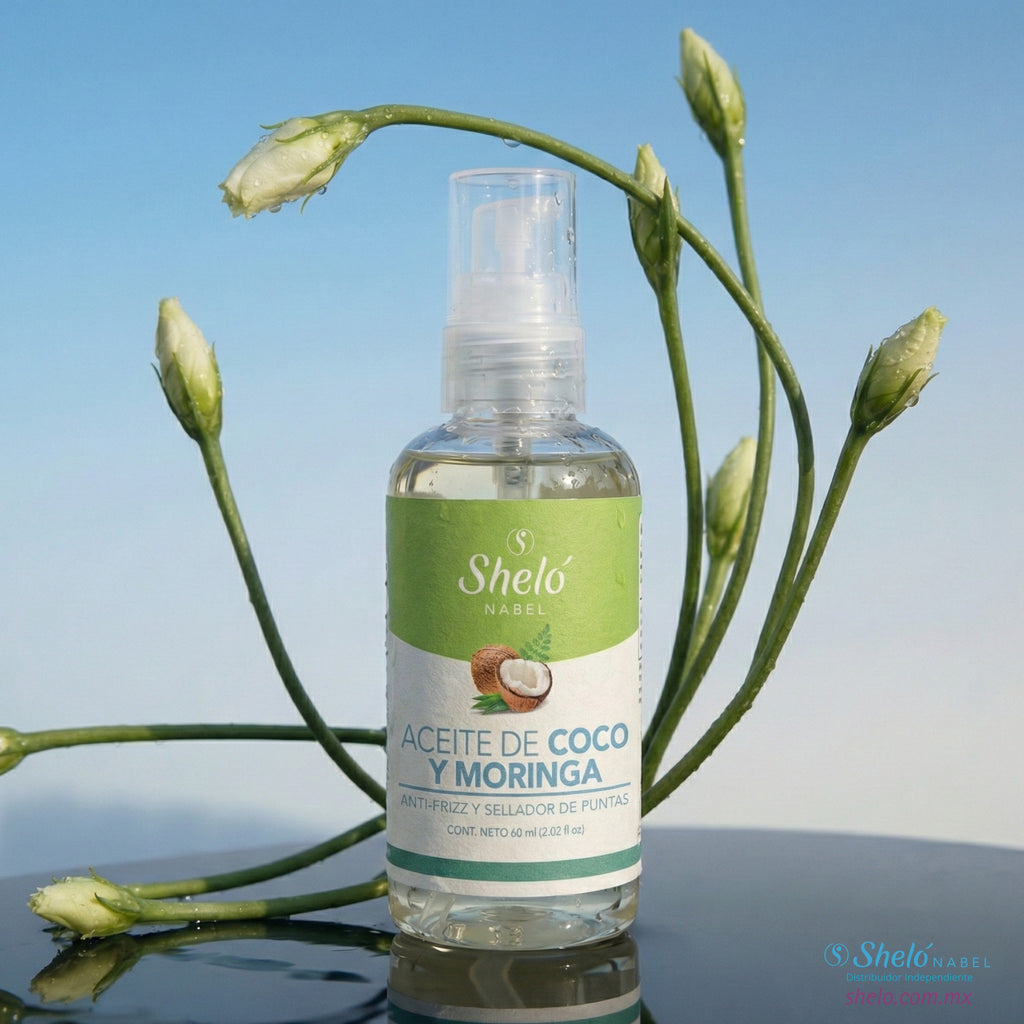 ACEITE DE COCO Y MORINGA