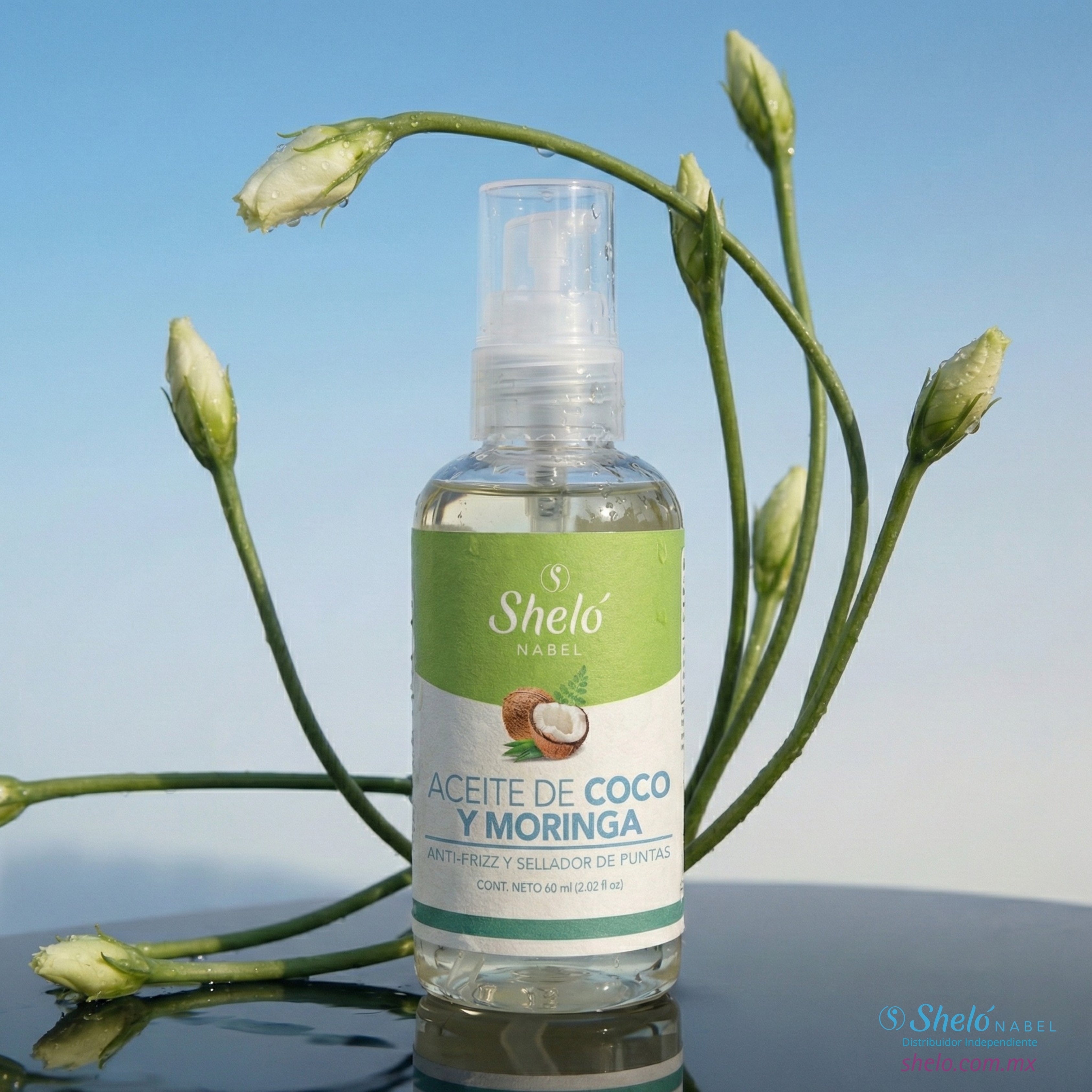 ACEITE DE COCO Y MORINGA