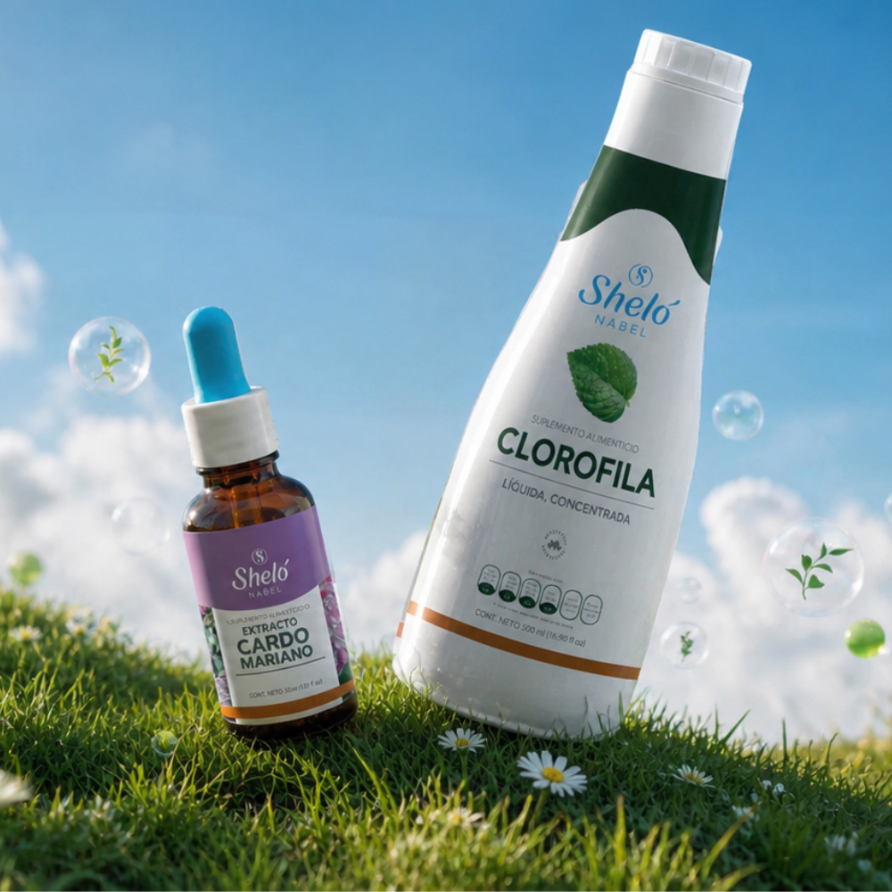 Kit Detox con Cardo Mariano y Clorofila