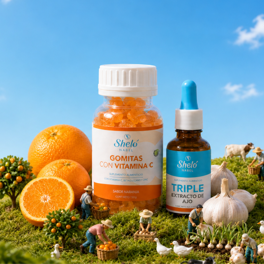 Kit Defensas con Extracto triple ajo y Vitamina C