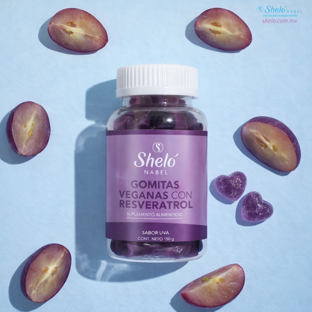 GOMITAS VEGANAS CON RESVERATROL
