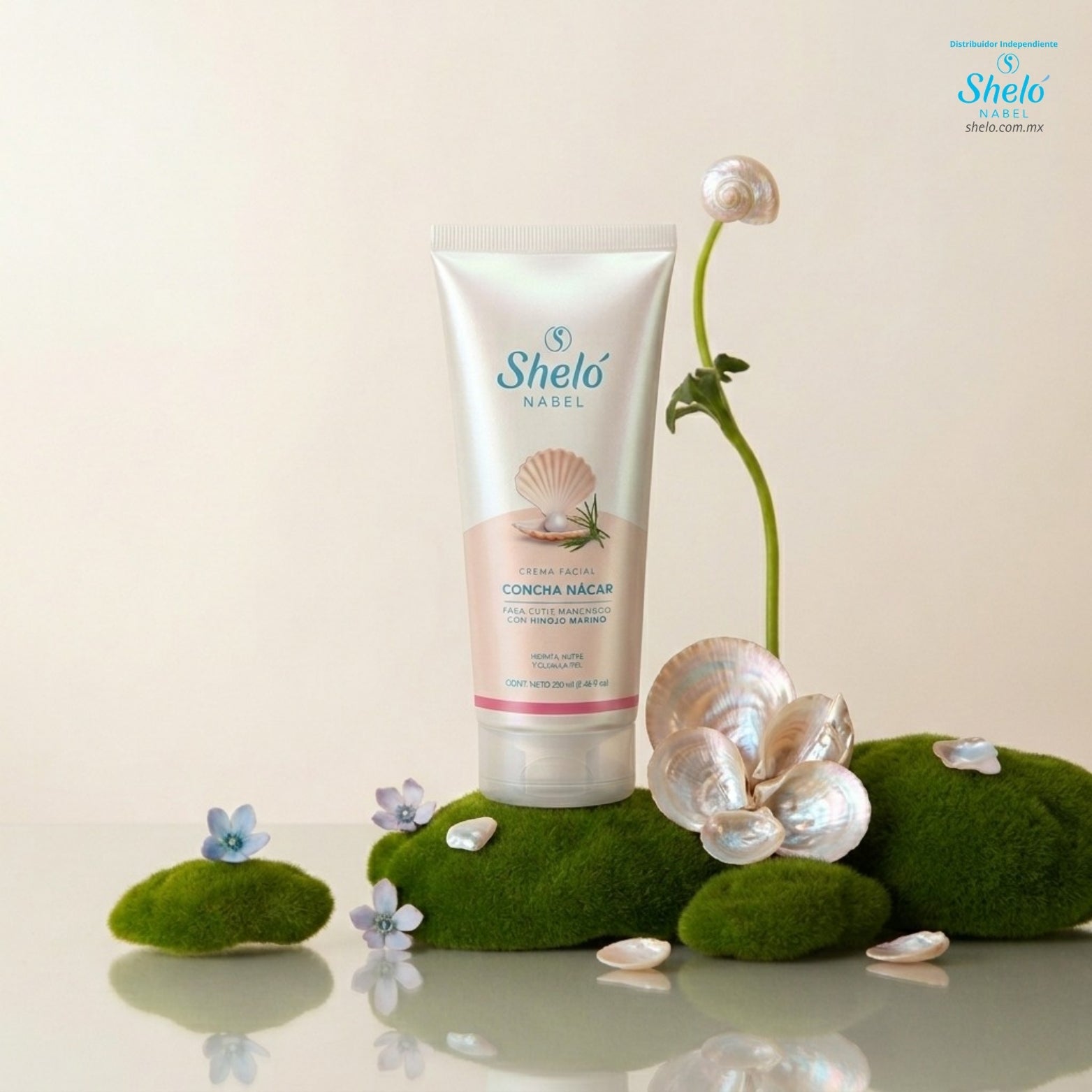 CREMA FACIAL CONCHA NÁCAR