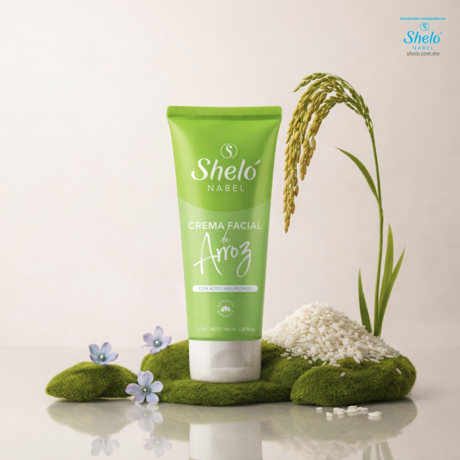 CREMA FACIAL DE ARROZ