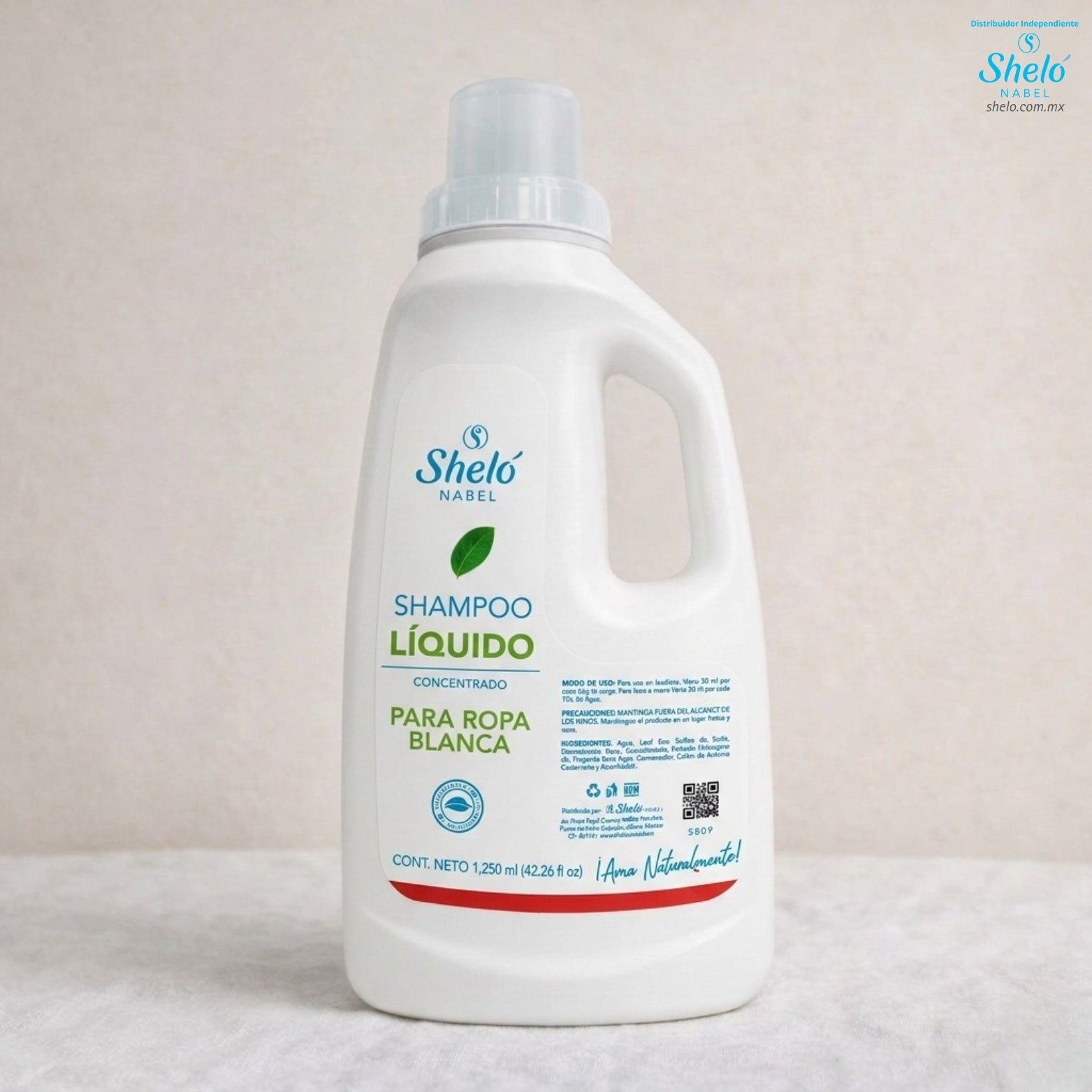 SHAMPOO LÍQUIDO CONCENTRADO PARA ROPA BLANCA