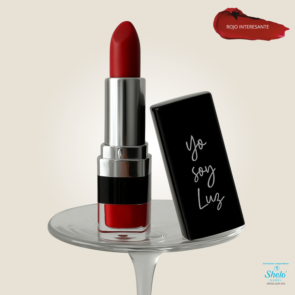 LABIAL MATTE ROJO INTERESANTE