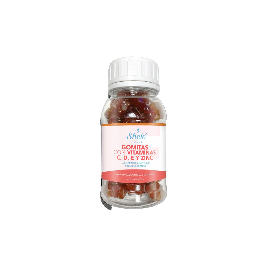 GOMITAS CON VITAMINAS C, D, E Y ZINC