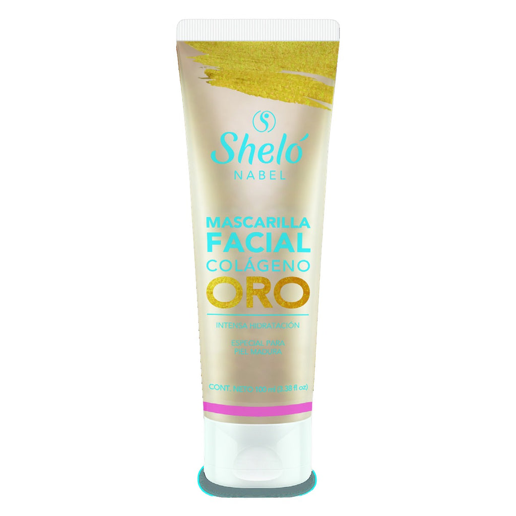 MASCARILLA FACIAL COLÁGENO ORO