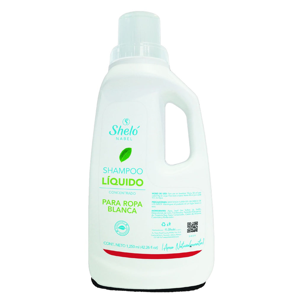 SHAMPOO LÍQUIDO CONCENTRADO PARA ROPA BLANCA