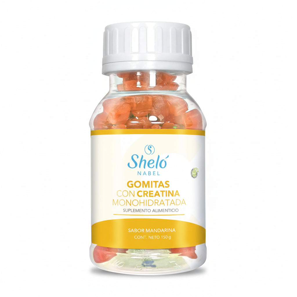 GOMITAS CON CREATINA MONOHIDRATADA