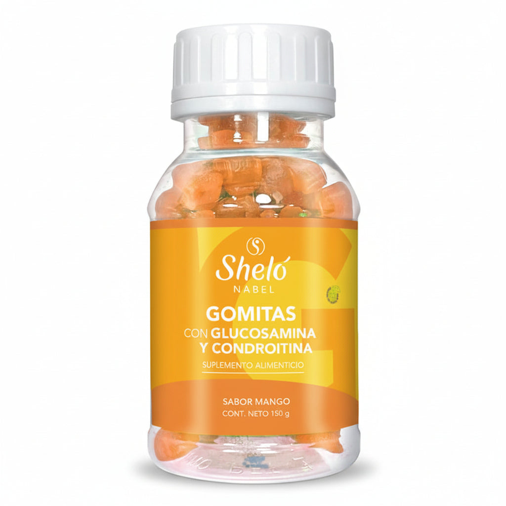 GOMITAS CON GLUCOSAMINA Y CONDROITINA
