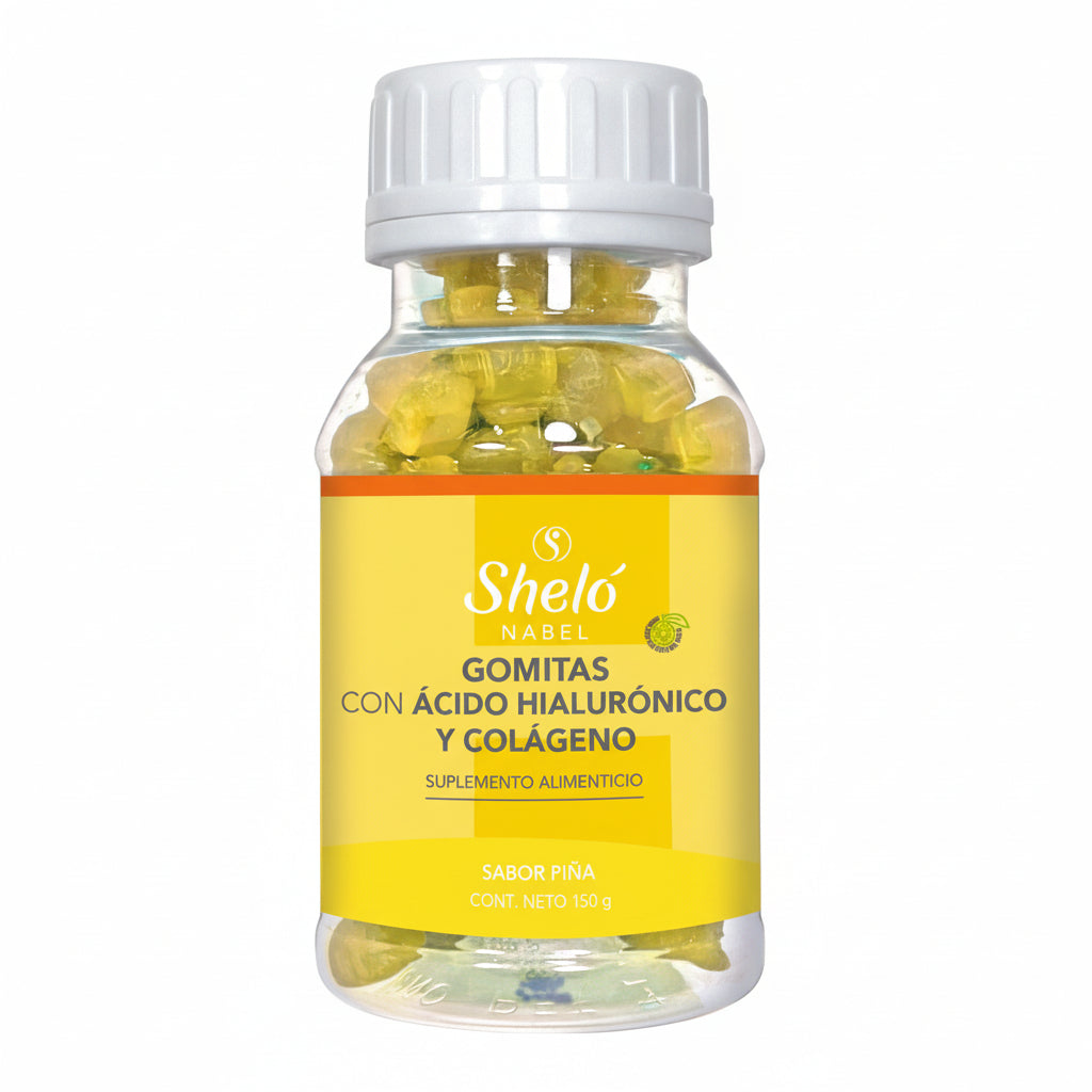 GOMITAS CON ÁCIDO HIALURÓNICO Y COLÁGENO