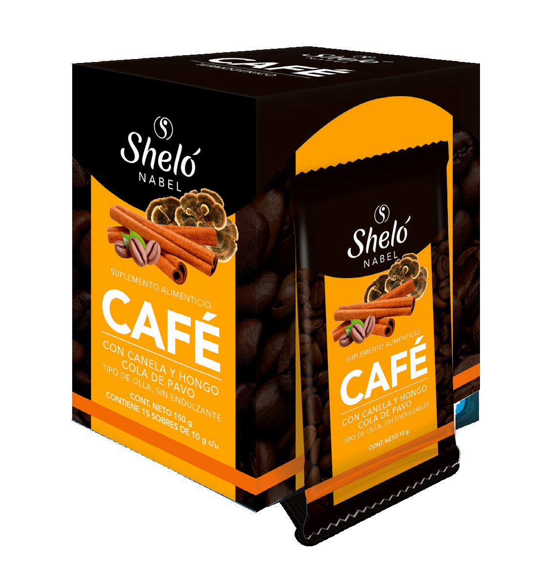 CAFÉ CON CANELA Y HONGO COLA DE PAVO