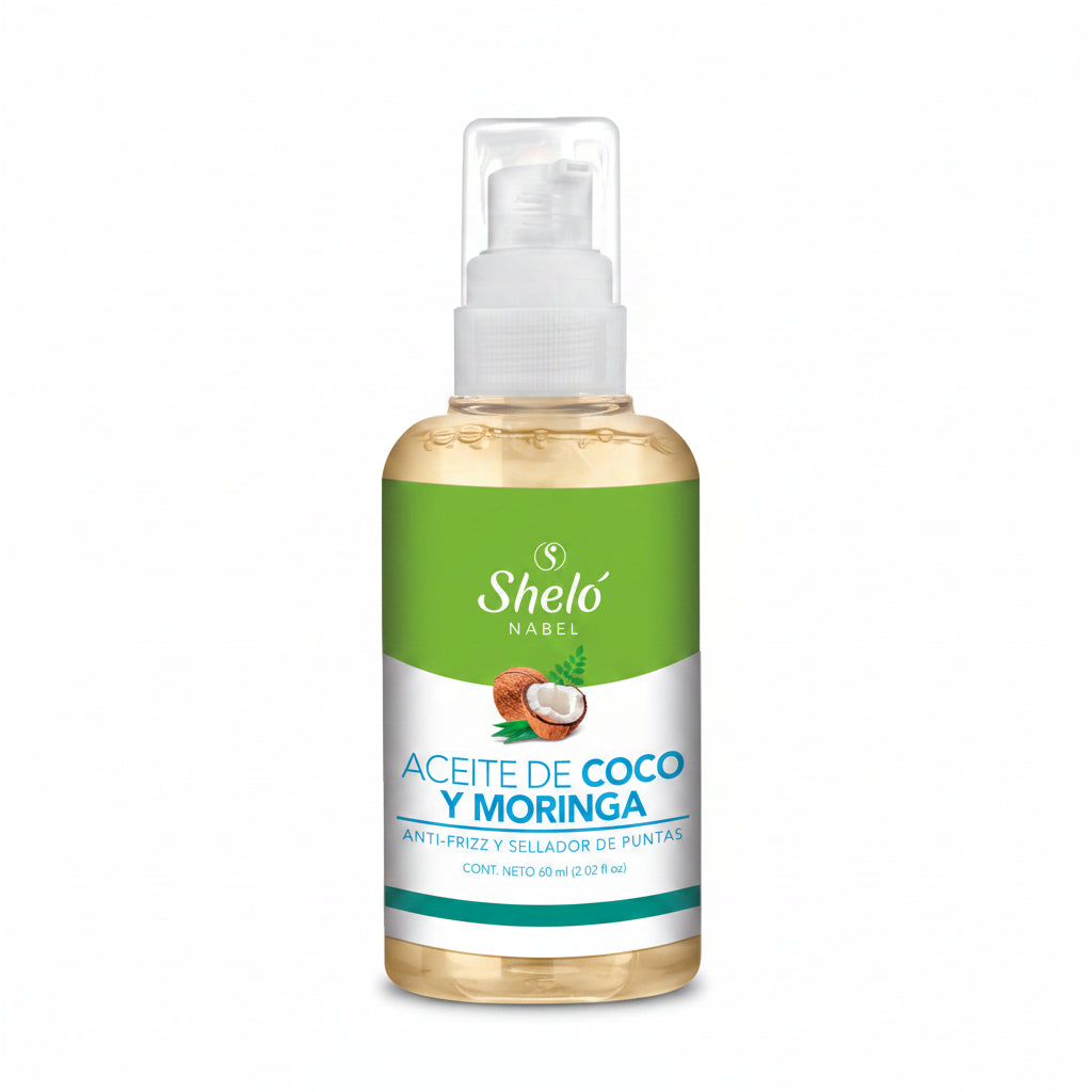 ACEITE DE COCO Y MORINGA
